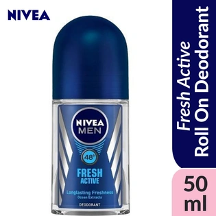 Nivea MEN Roll On Deodorant - FRESH ACTIVE ORIGINAL 50ml/25ml