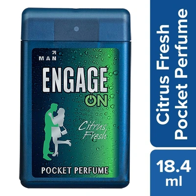 ENGAGE Man Pocket Perfume - CITRUS FRESH 250sprays