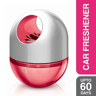 Godrej AER Twist Gel Car Freshner - PETAL Crush Pink