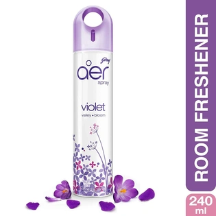 Godrej AER Room Freshner Spray - VIOLET (Valley Bloom) 240ml