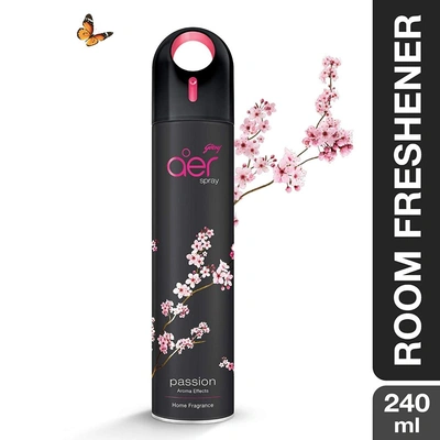 Godrej AER Home Fragrance Spray - PASSION 240ml