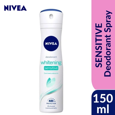 Nivea Women Whitening Body Spray - SENSITIVE 150ml