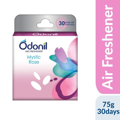 Odonil Toilet Air Freshner - MYSTIC ROSE 50g