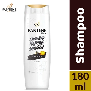 Pantene Shampoo - Long Black 180ml Bottle