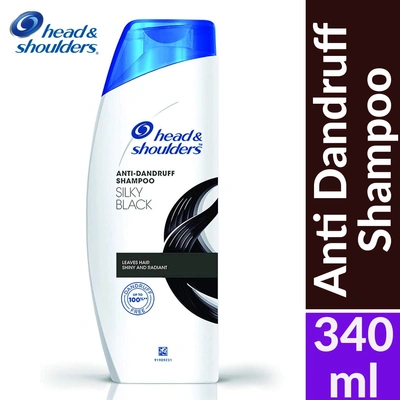 Head & Shoulder Shampoo - Silky Black 340ml