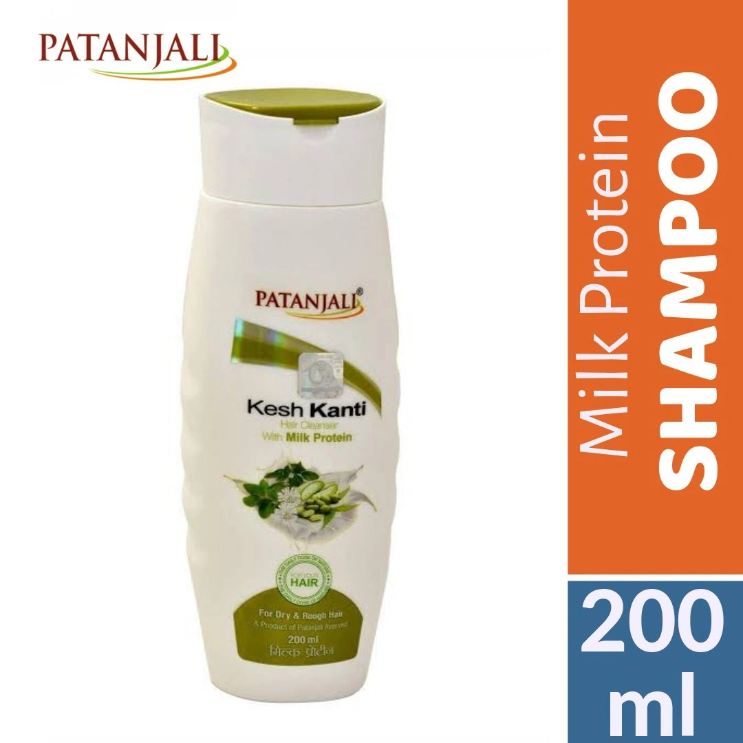 Patanjali Shampoo - Milk Protein 200ml-BM1392