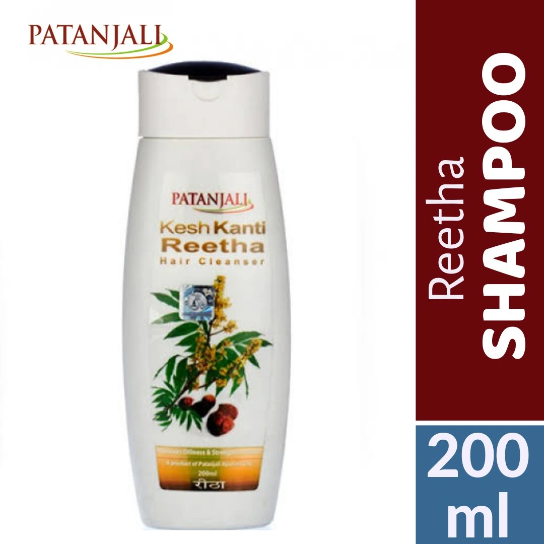 Patanjali Shampoo - Reetha 200ml-BM1393