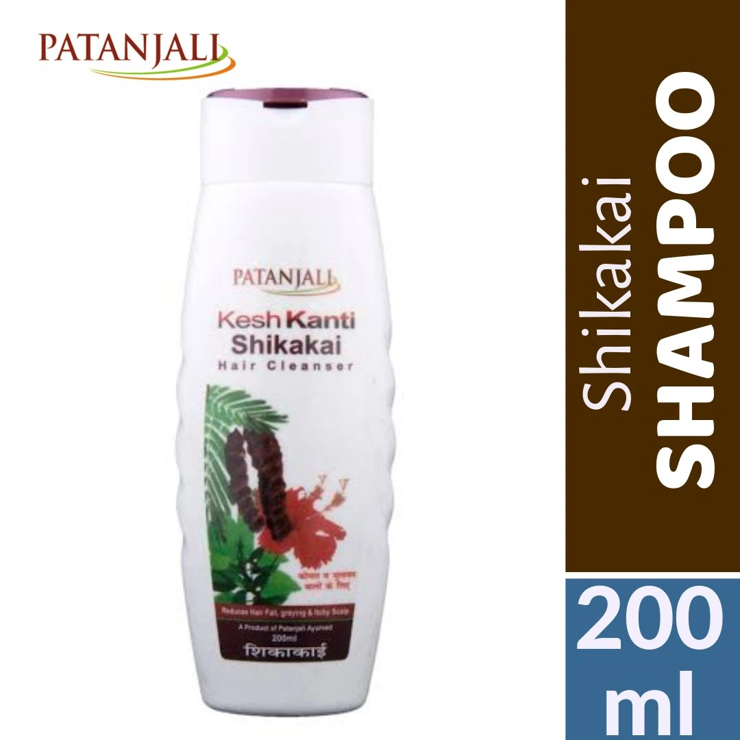 Patanjali Shampoo - Shikakai 200ml-BM1404