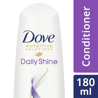 Dove Conditioner - Daily Shine 180ml Bottle