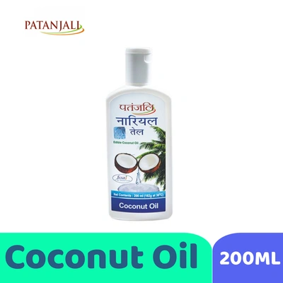 Patanjali Coconut Oil Bottle - 200ml