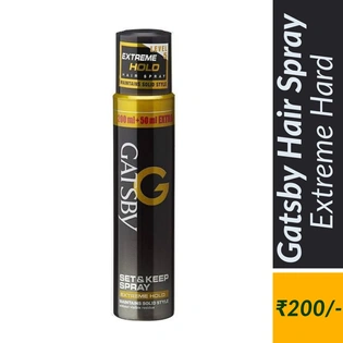 Gatsby Set And Keep Spray Extreme Hold-250ml