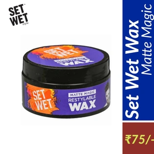Set Wet Matte Magic Hair Styling Wax- 25g