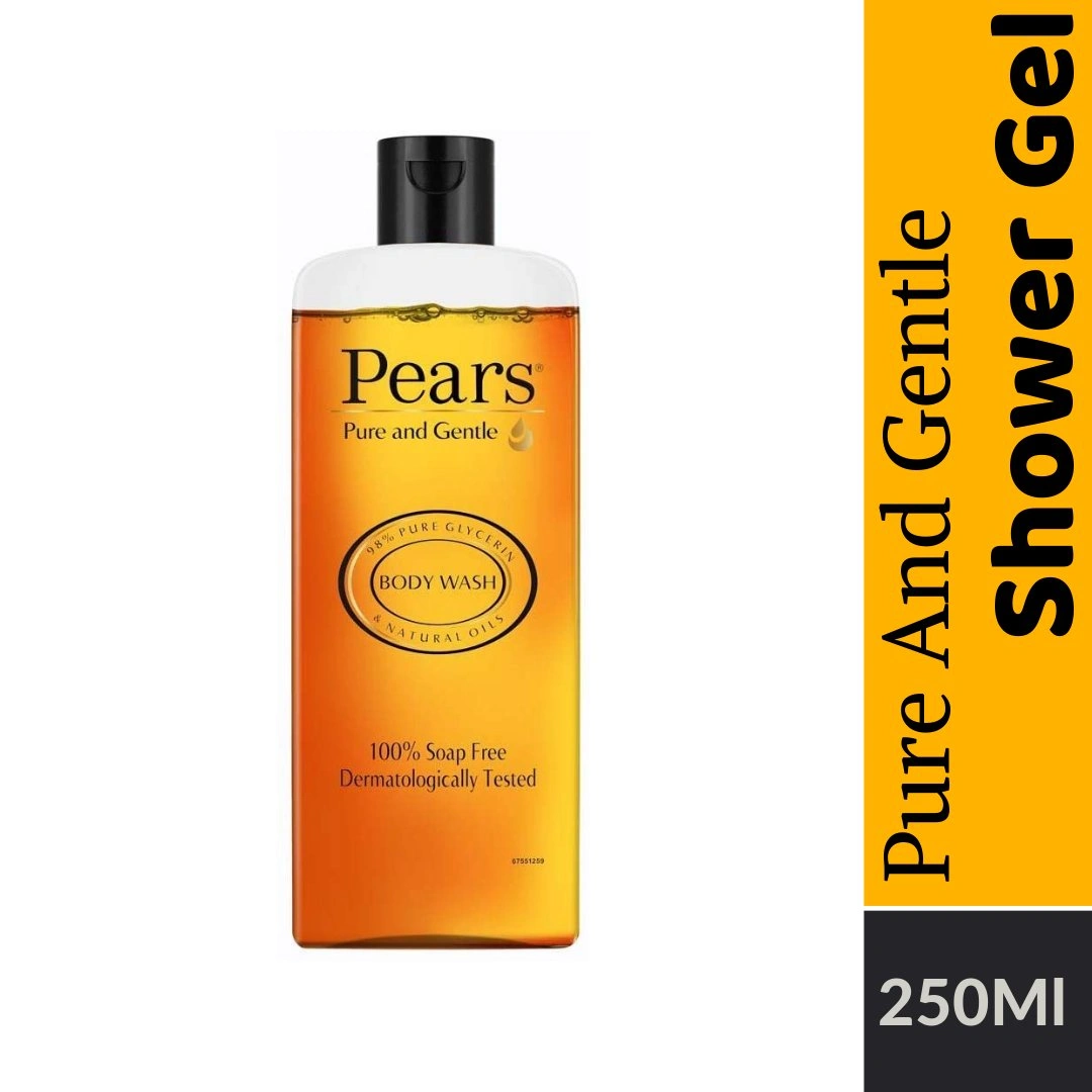 Pears Shower Gel - Pure &amp; Gentle Body Wash 250ml Bottle-BM1520