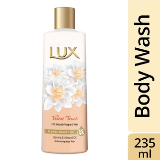 Lux Body Wash - Velvet Touch with Jasmine & Almond Oil 235ml Bottle