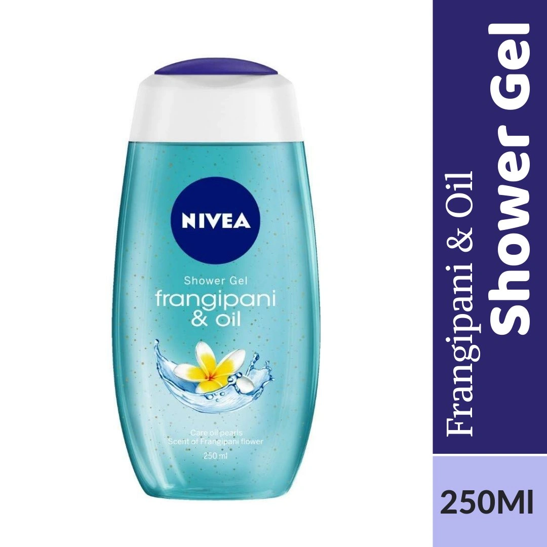 Nivea Shower Gel - Frangipani &amp; Oil Body Wash 250ml Bottle-BM1530