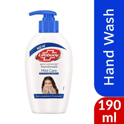 Lifebuoy Handwash - Mild Care Pump 190ml