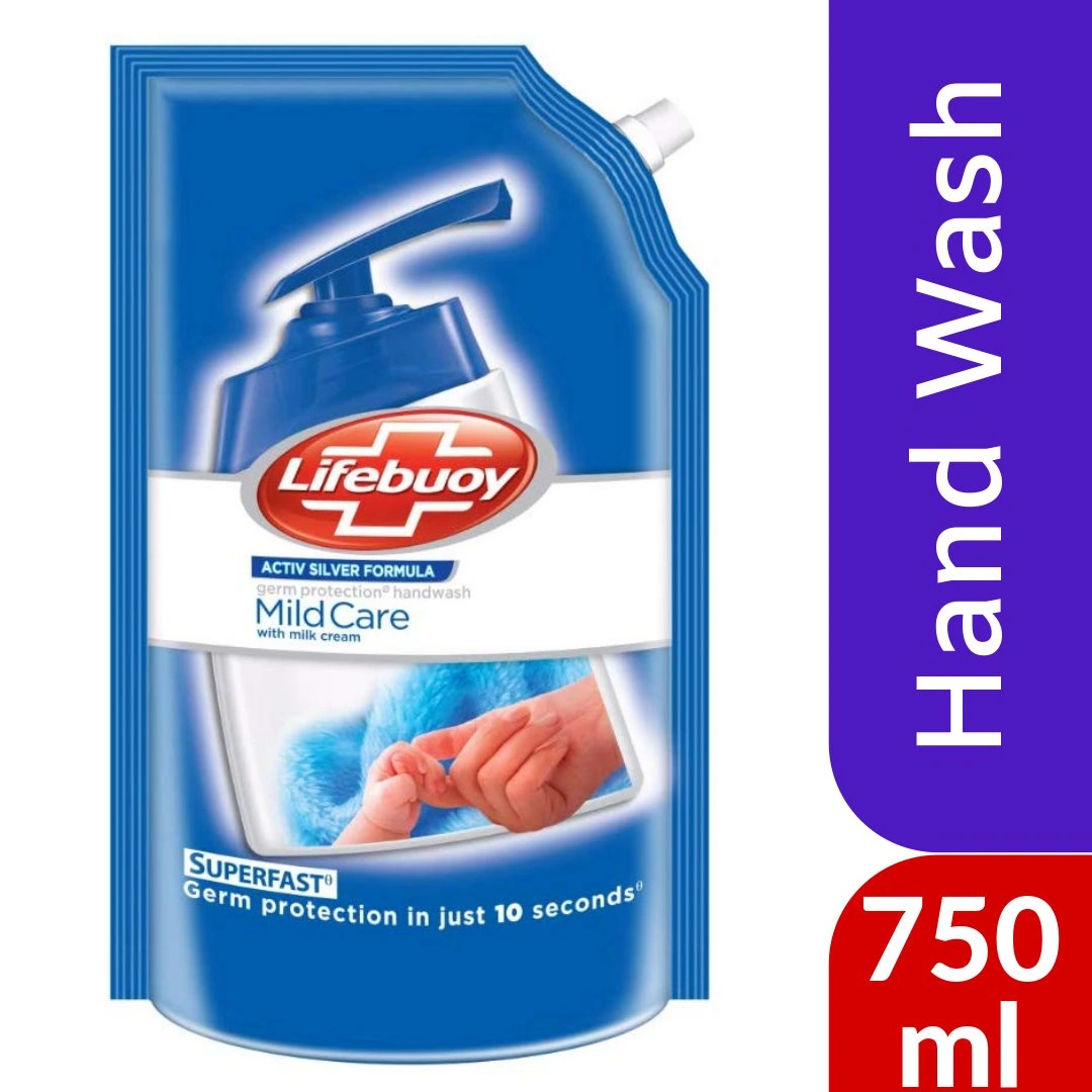 Lifebuoy Handwash - Mild Care Refill 750ml-BM1543