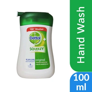 Dettol Handwash Original Liquid - Squeezy 100ml