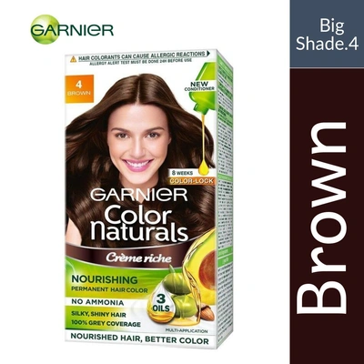 Garnier Color Natural Cream Based Shade No.4 - Brown Big