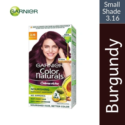 Garnier Color Natural Cream Based Shade No.3.16 - Burgundy Small