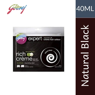 Godrej Expert Cream Hair Color - Black No.1