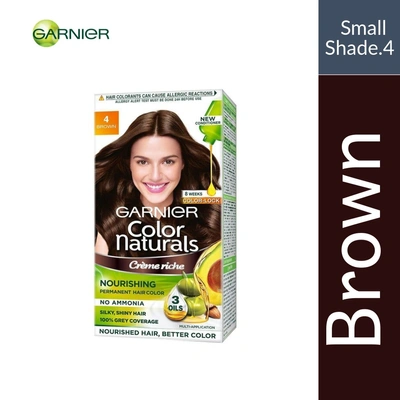 Garnier Color Natural Cream Based Shade No.4 - Brown Small