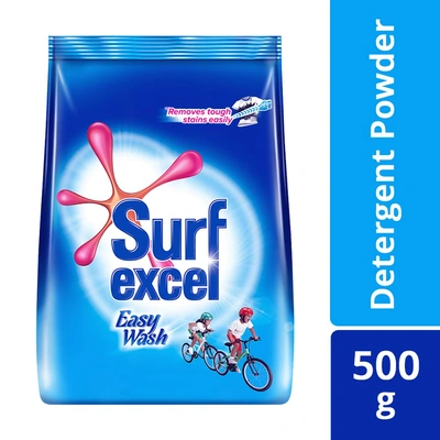 Surf Excel Easy Wash Blue Detergent Washing Powder 500g