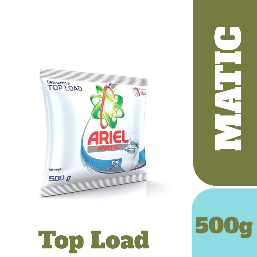 Ariel Matic Top Load Detergent Washing Powder 500g-BM1646