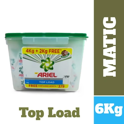 Ariel Matic Top Load Detergent Washing Powder 4kg+2kg Free