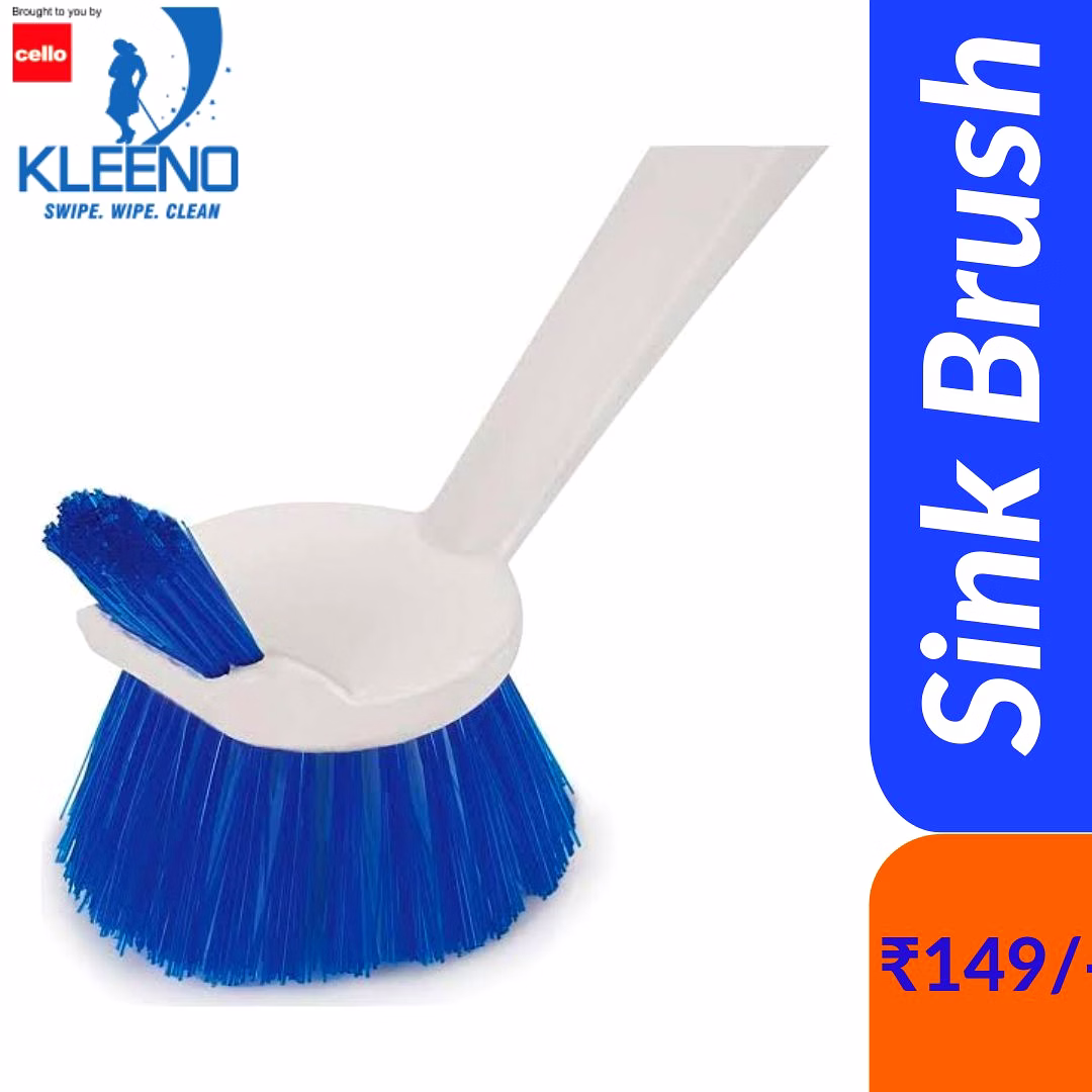 Cello Kleeno Dual Action Sink Brush image 1