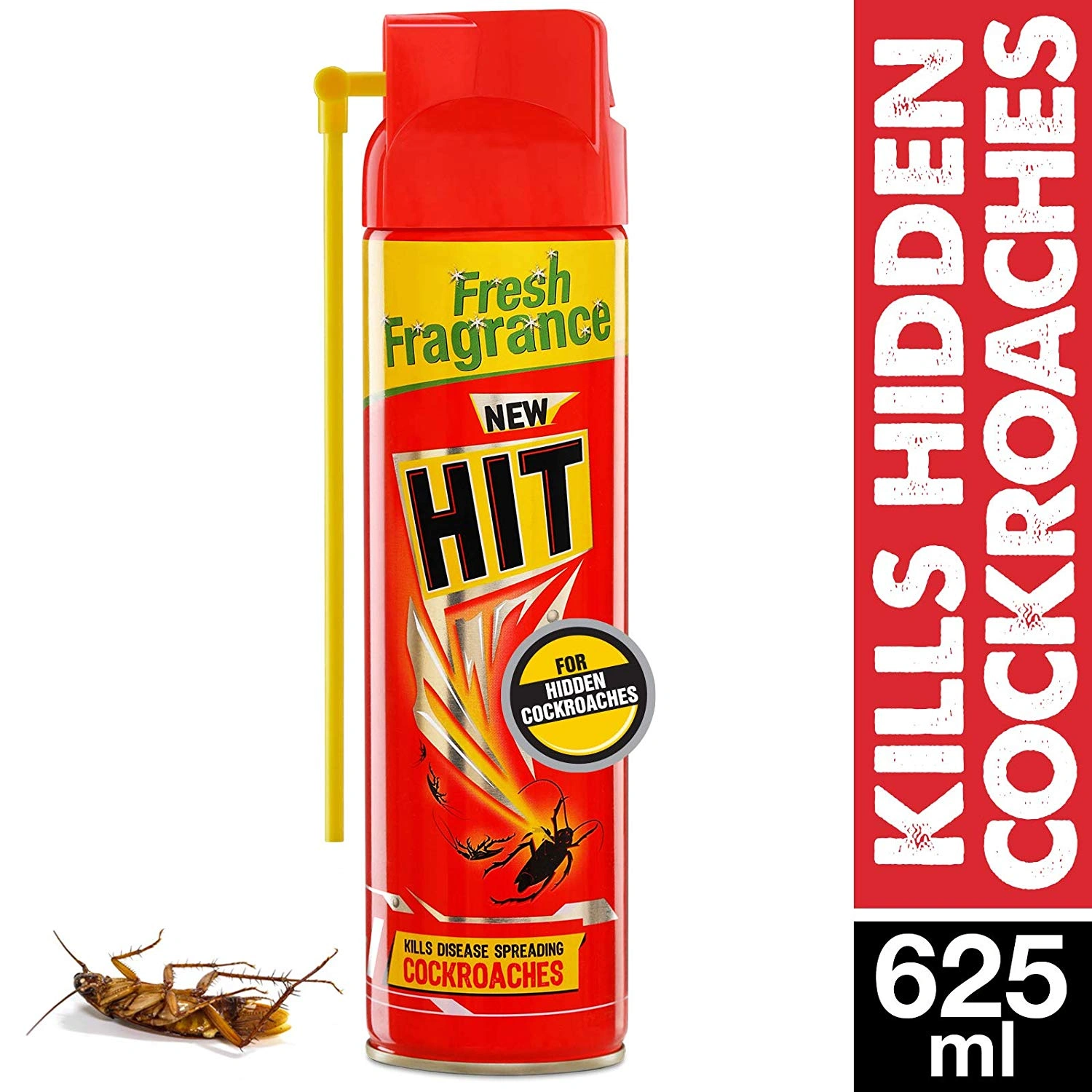 Hit Lal Cockroach Killer Spray - 625ml-BM1916