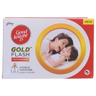 Good knight Gold Flash - Mosquito Combo Machine & Refill, 72 g