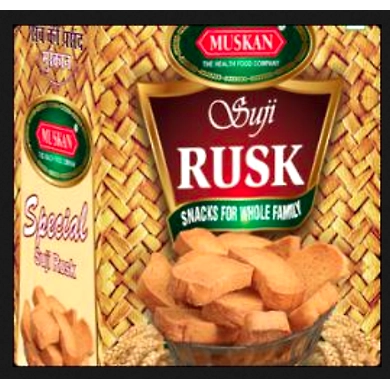 MUSKAN LOW COLORIE RUSK-SKU-923-200g