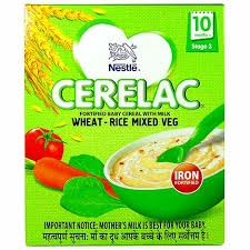 NESTLE CERELAC 3 WHEAT RICE MIX VEG 300g-NEST-CER-03