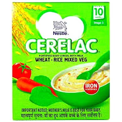 NESTLE CERELAC 3 WHEAT RICE MIX VEG 300g-NEST-CER-03