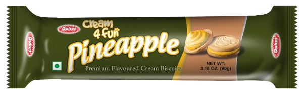 CRÈME 4 FUN PINEAPPLE 75 GM  - PACK SIZE 75X100-SKU-GTC2058