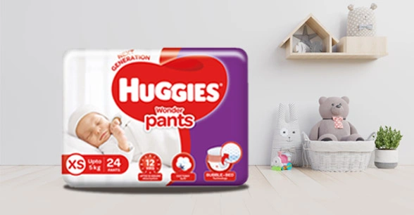 Buy Huggies Wonder Pants Small (S) Size Baby Diaper Pants, Combo 42*2=84  Count - S (84 Pieces) Online at Best Prices in India - JioMart.