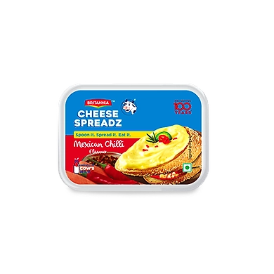 CHEESE SPREADZ MEXCIAN CHILLI-BRI-037-180g