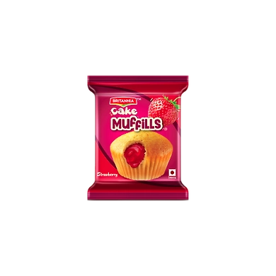 STRAWBERRY MUFFILLS-BRI-065-35g