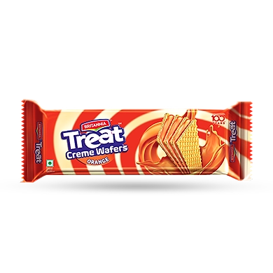 TREAT CREME WAFERS ORANGE-BRI-076-75g