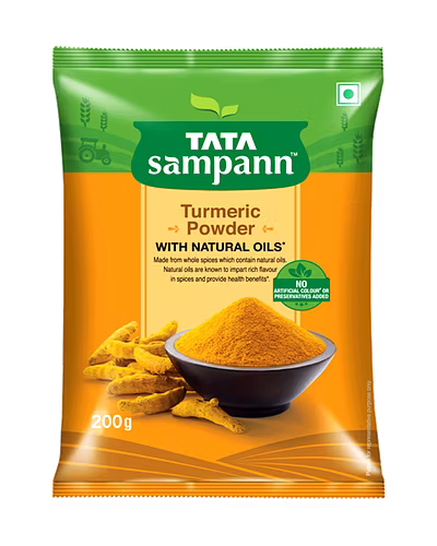 Tata Turmeric Pwd. 100gm-8904043927176