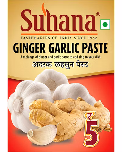Suhana Ginger Garlic Paste 5/--8901662037590