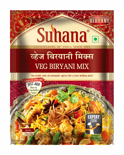 Suhana Veg Birayani Masala  40/--8901662031031