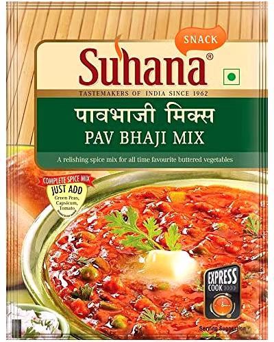 Suhana Pav Bhaji Mix 60gm-8901662037996