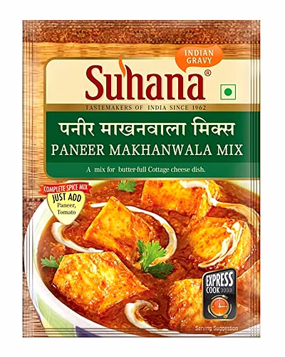 Suhana Paneer Makhanwala Mix 50gm-8901662024552