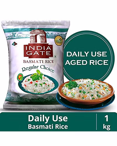 India Gate BRice Regular 1kg-690225106993