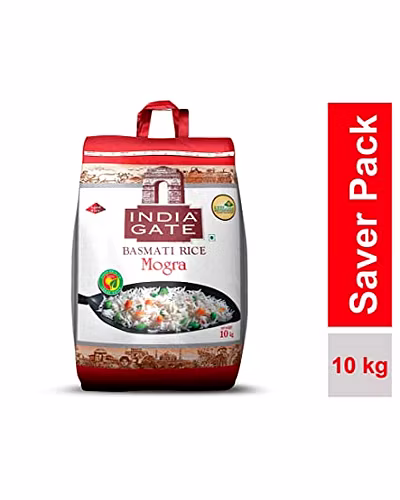 India Gate Mogra Rice 10kg-690225105149