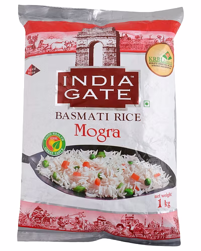 India Gate Bas. Rice Mogra 1kg-690225103718
