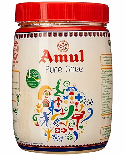 Amul Pure Ghee Jar 500ml-8901262030465