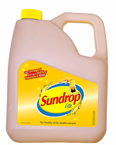 Sundrop Refined oil 5ltr Jar-8901512107701